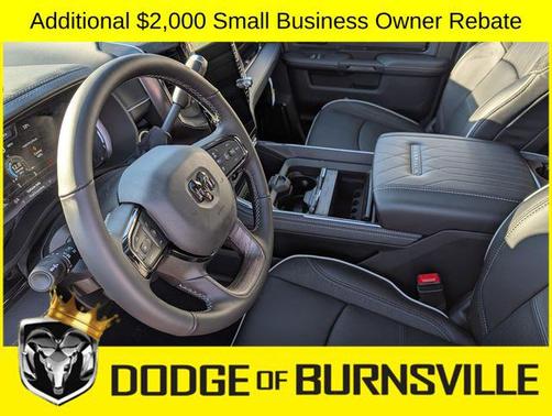 Bright White Clearcoat 2026 RAM 3500 Limited Mega Cab 4x4 6'4' Box