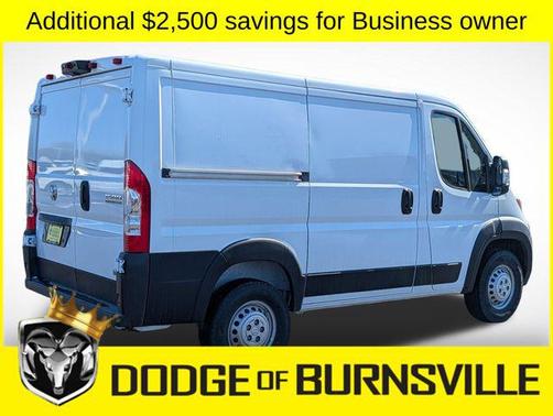 Bright White Clearcoat 2026 RAM ProMaster 1500 Low Roof
