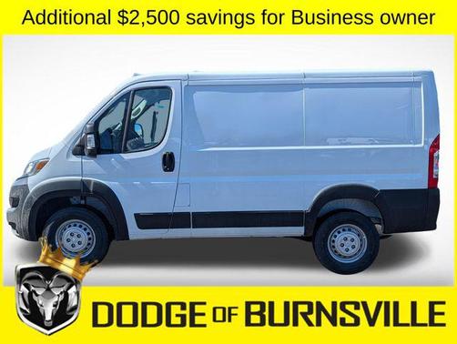 Bright White Clearcoat 2026 RAM ProMaster 1500 Low Roof