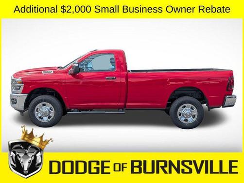 Flame Red Clearcoat 2026 RAM 3500 Tradesman Regular Cab 4x4 8' Box