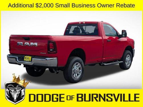 Flame Red Clearcoat 2026 RAM 3500 Tradesman Regular Cab 4x4 8' Box