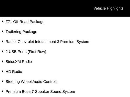 2019 Chevrolet Silverado 1500 LTZ