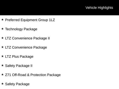 2019 Chevrolet Silverado 1500 LTZ