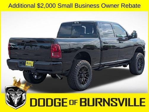 Diamond Black Crystal Pearlcoat 2026 RAM 2500 Laramie Crew Cab 4x4 6'4' Box