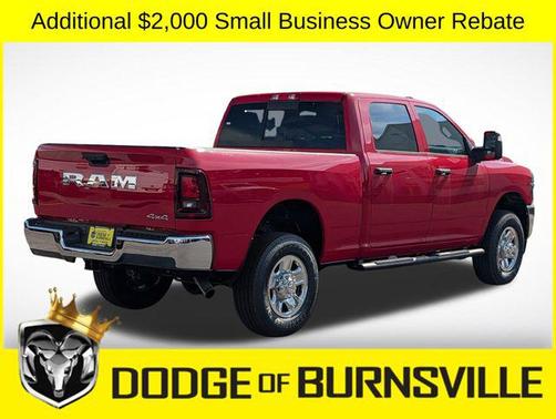 Flame Red Clearcoat 2026 RAM 2500 Tradesman Crew Cab 4x4 6'4' Box