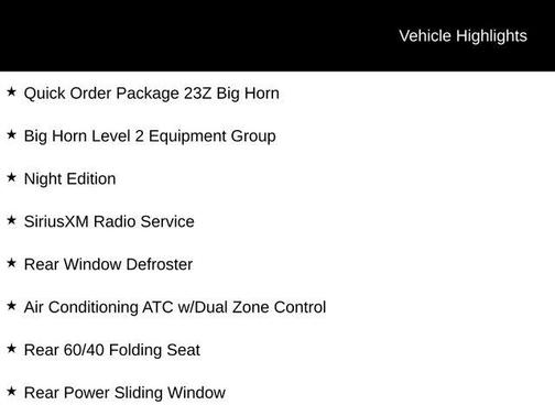2021 RAM 1500 Big Horn/Lone Star