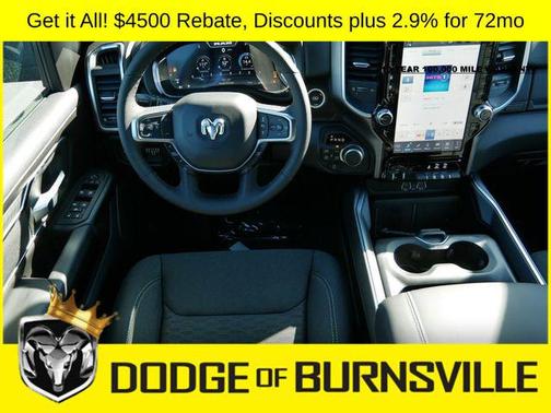 Granite Crystal Metallic Clearcoat 2026 RAM 1500 Big Horn/Lone Star