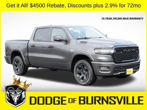 Granite Crystal Metallic Clearcoat 2026 RAM 1500 Big Horn/Lone Star