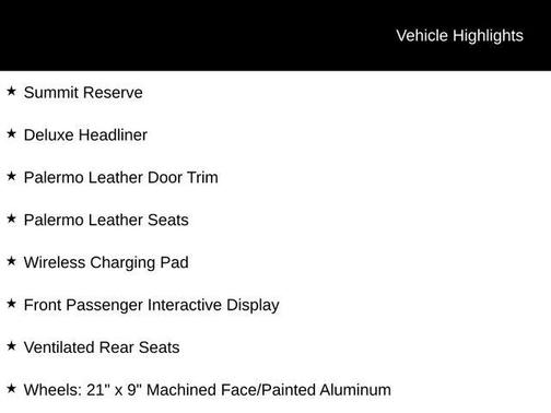 2023 Jeep Grand Cherokee Summit