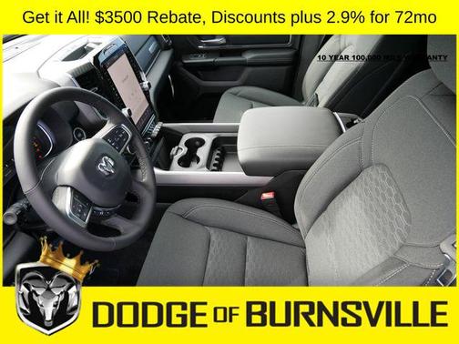 Diamond Black Crystal Pearlcoat 2026 RAM 1500 Big Horn/Lone Star