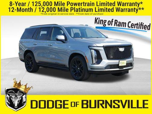 Argent Silver Metallic 2025 Cadillac Escalade Sport