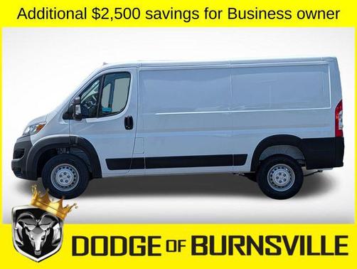 Bright White Clearcoat 2026 RAM ProMaster 2500 Tradesman
