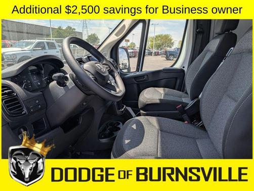 Bright White Clearcoat 2026 RAM ProMaster 2500 Tradesman