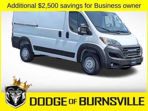 Bright White Clearcoat 2026 RAM ProMaster 2500 Tradesman