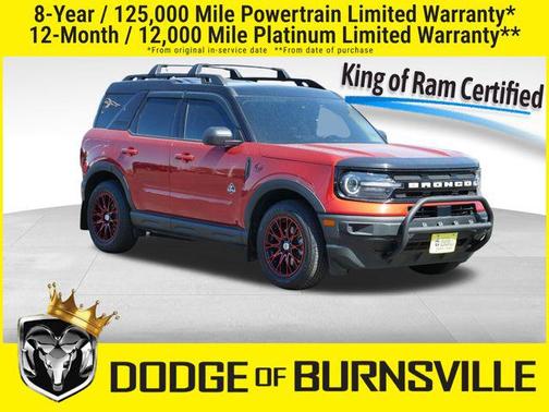 Hot Pepper Red Tinted Clearcoat 2022 Ford Bronco Sport Outer Banks
