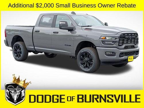 Ceramic Gray Clearcoat 2026 RAM 2500 Big Horn Crew Cab 4x4 6'4' Box