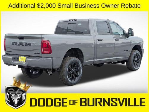 Ceramic Gray Clearcoat 2026 RAM 2500 Big Horn Crew Cab 4x4 6'4' Box