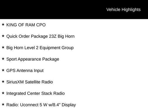 2022 RAM 1500 Big Horn/Lone Star