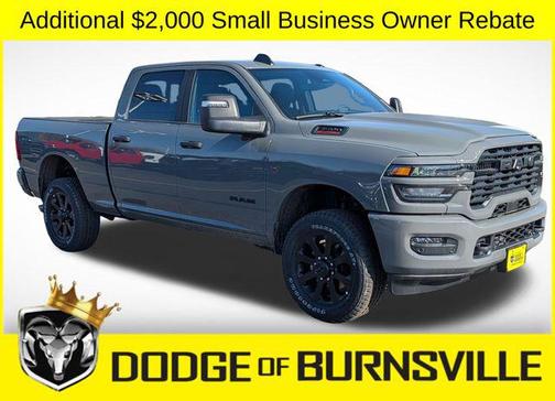 Ceramic Gray Clearcoat 2026 RAM 3500 Big Horn Crew Cab 4x4 6'4' Box