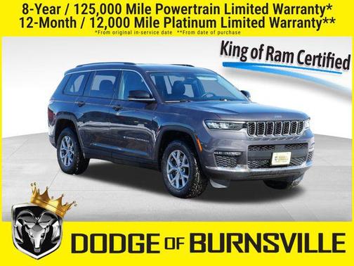 Baltic Gray Metallic Clearcoat 2023 Jeep Grand Cherokee L Limited