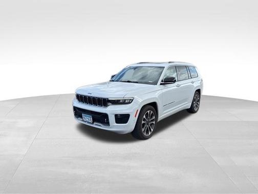 Bright White Clearcoat 2022 Jeep Grand Cherokee L Overland
