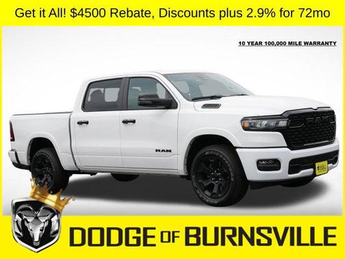 Bright White Clearcoat 2026 RAM 1500 Big Horn/Lone Star