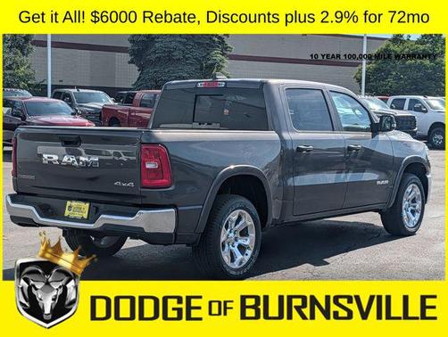 Granite Crystal Metallic Clearcoat 2026 RAM 1500 Big Horn/Lone Star