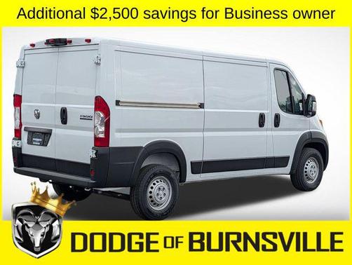 Bright White Clearcoat 2026 RAM ProMaster 1500 Low Roof