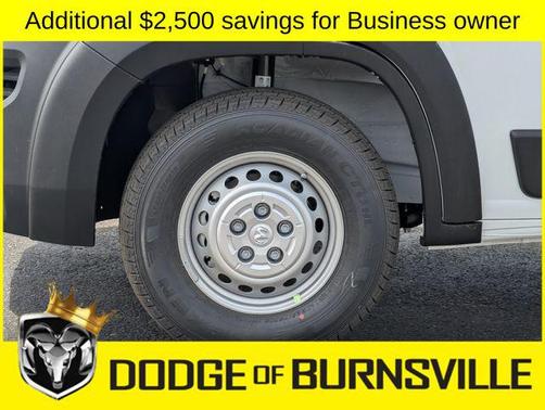 Bright White Clearcoat 2026 RAM ProMaster 1500 Base