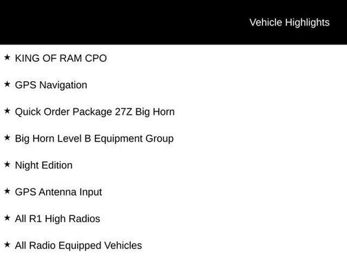 Diamond Black Crystal Pearlcoat 2023 RAM 1500 Big Horn/Lone Star