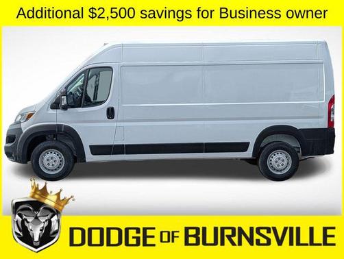 Bright White Clearcoat 2026 RAM ProMaster 2500 Tradesman