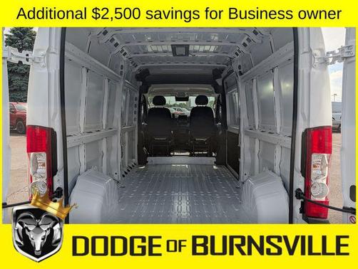 Bright White Clearcoat 2026 RAM ProMaster 2500 Tradesman