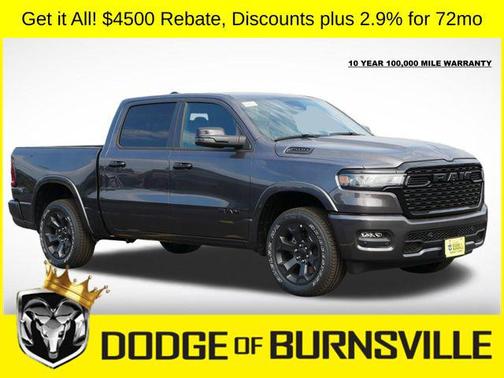 Granite Crystal Metallic Clearcoat 2026 RAM 1500 Big Horn/Lone Star