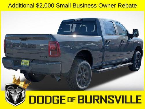 Ceramic Gray Clearcoat 2026 RAM 3500 Big Horn Crew Cab 4x4 6'4' Box