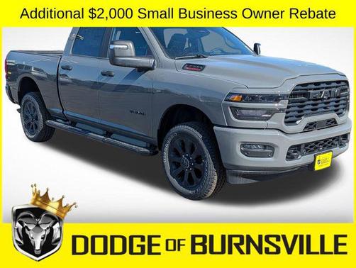 Ceramic Gray Clearcoat 2026 RAM 3500 Big Horn Crew Cab 4x4 6'4' Box