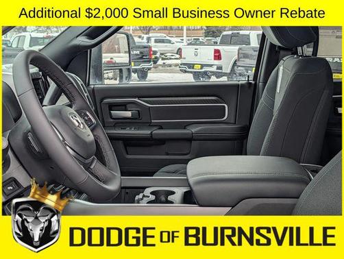 Ceramic Gray Clearcoat 2026 RAM 3500 Big Horn Crew Cab 4x4 6'4' Box