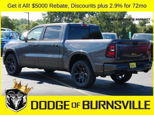 Granite Crystal Metallic Clearcoat 2026 RAM 1500 Laramie