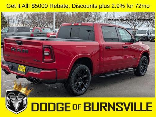 Molten Red Pearlcoat 2026 RAM 1500 Laramie