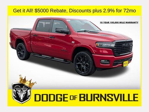 Molten Red Pearlcoat 2026 RAM 1500 Laramie