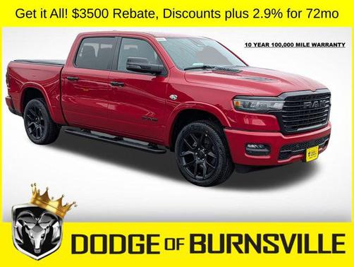 Molten Red Pearlcoat 2026 RAM 1500 Laramie