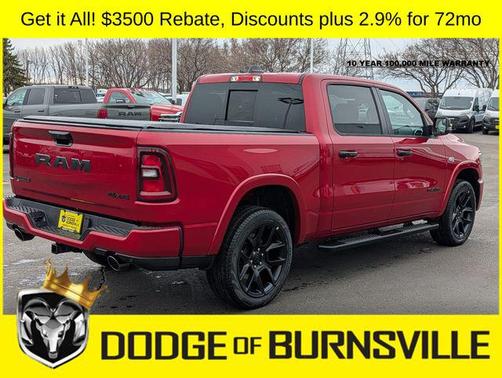 Molten Red Pearlcoat 2026 RAM 1500 Laramie