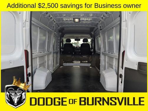 Bright White Clearcoat 2026 RAM ProMaster 2500 Tradesman