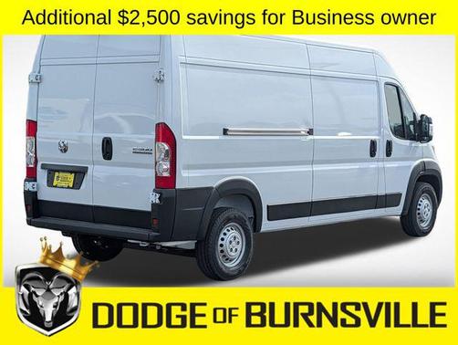 Bright White Clearcoat 2026 RAM ProMaster 2500 Tradesman