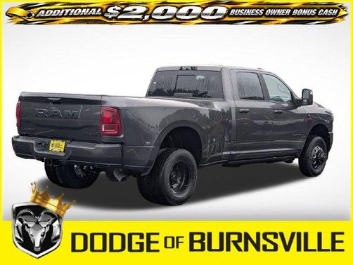 Granite Crystal Metallic Clearcoat 2026 RAM 3500 Laramie Crew Cab 4x4 8' Box