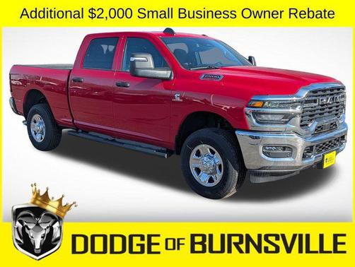 Flame Red Clearcoat 2026 RAM 2500 Tradesman Crew Cab 4x4 6'4' Box