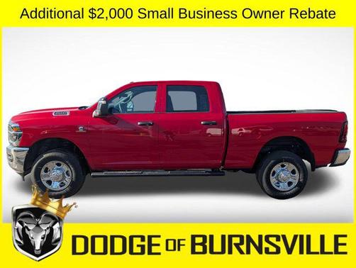 Flame Red Clearcoat 2026 RAM 2500 Tradesman Crew Cab 4x4 6'4' Box