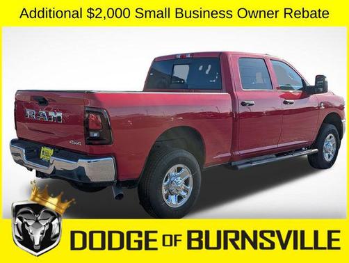 Flame Red Clearcoat 2026 RAM 2500 Tradesman Crew Cab 4x4 6'4' Box
