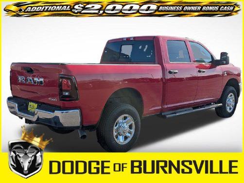 Flame Red Clearcoat 2026 RAM 2500 Tradesman Crew Cab 4x4 6'4' Box