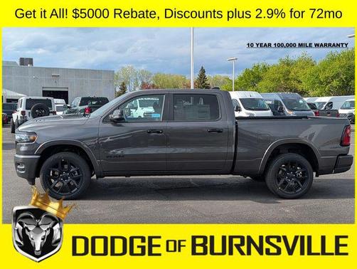 Granite Crystal Metallic Clearcoat 2026 RAM 1500 Laramie