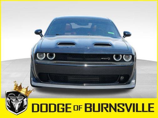 Pitch Black Clearcoat 2022 Dodge Challenger SRT Hellcat